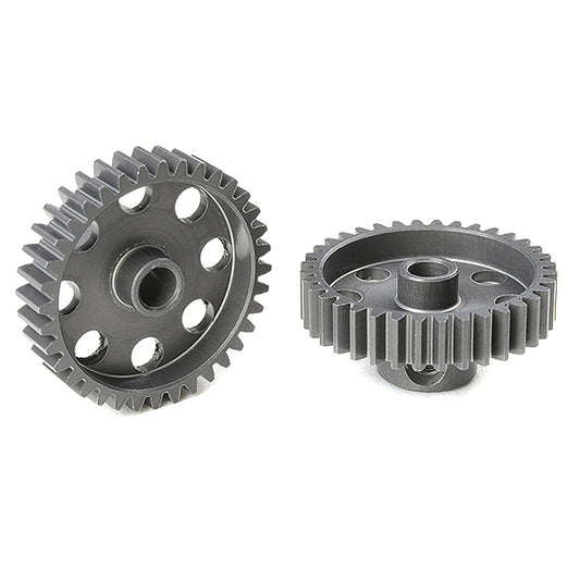 Corally 48 dp Pinion Short Hard Anodised Al7075 36 Teeth Shaft Dia. 3.17mm