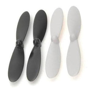 Hubsan X4L/P Mini Quadcopter Propellors (Black/White) H107-A02