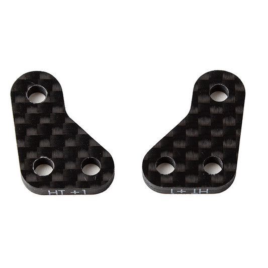 Team Associated B6.3 Ft Carbon Fibre Steering Block Arms Ht+1 AS91902