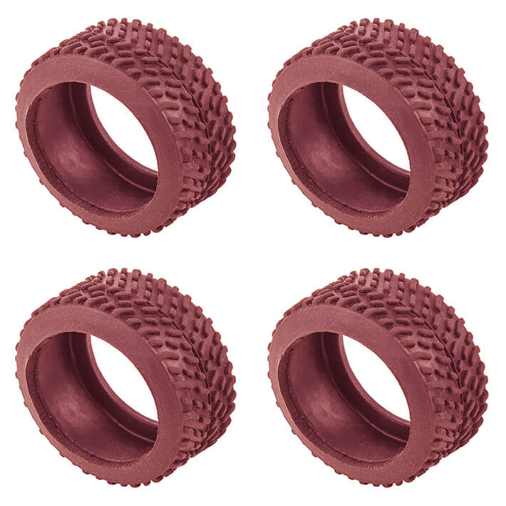 Team Associated Nano Sport Pin Tyres Red (4) AS21606