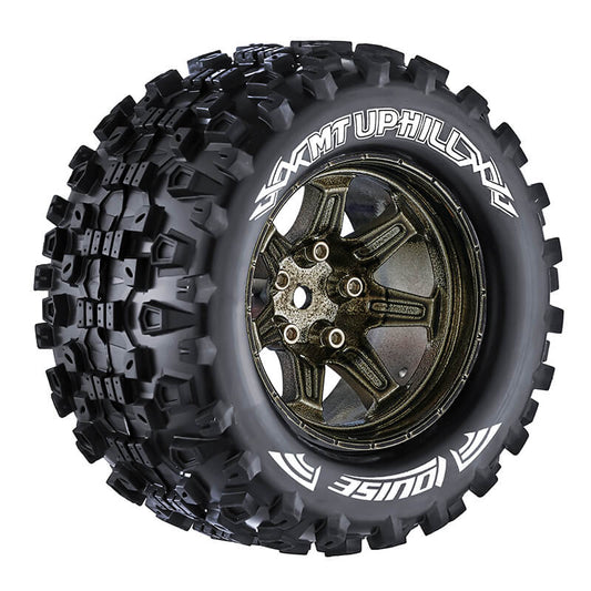 Louise RC MT-Uphill 1:10 Soft Hex 14mm Black Chrome Arrma G L-T3204SBCM