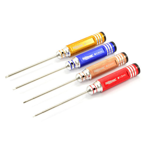 Fastrax Hardened Metric Hex Driver Set (4) FAST617