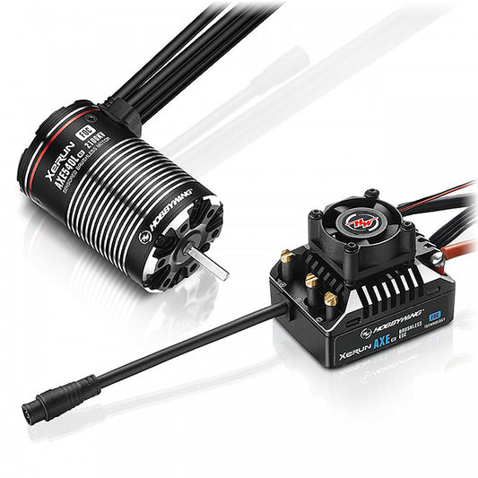 Hobbywing Xerun Axe540L 2100kv R2 Foc Sensored B/Less Combo HW38020312