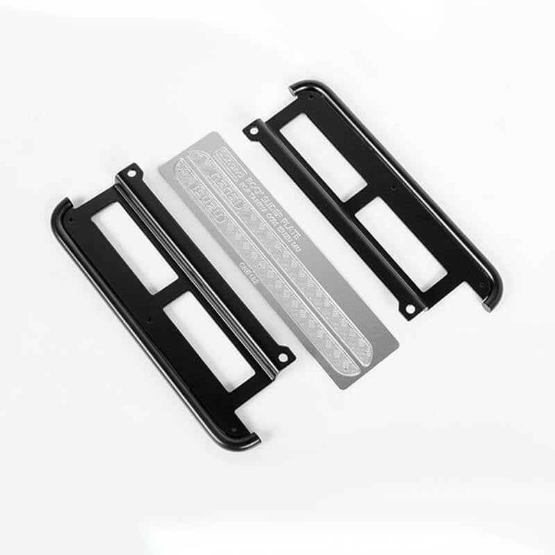 RC4WD Rook Metal Side Sliders for Tamiya 1:10 Isuzu Mu Type X Cc-01 (Black)