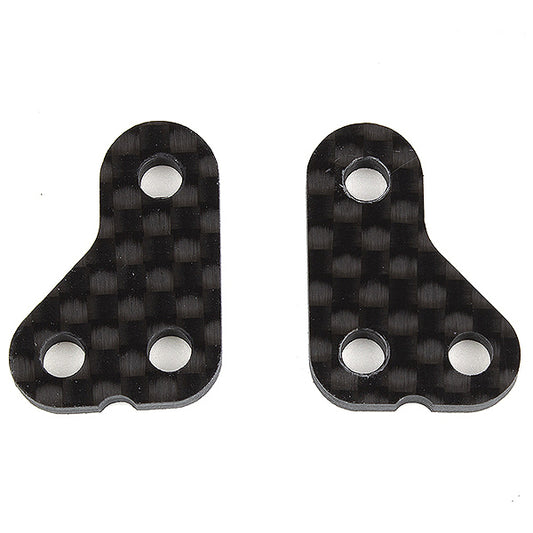 Team Associated RC10T6.2 Steering Arm +1mm Carbon Fibre AS71144