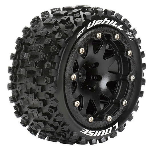 Louise RC St-Uphill 1:10 Soft Bead-Lock/0 Offset Hex 12mm Black L-T3313SB