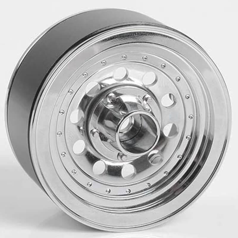 RC4WD Classic 10-Hole Chrome 1.9" Beadlock Wheels Z-W0296