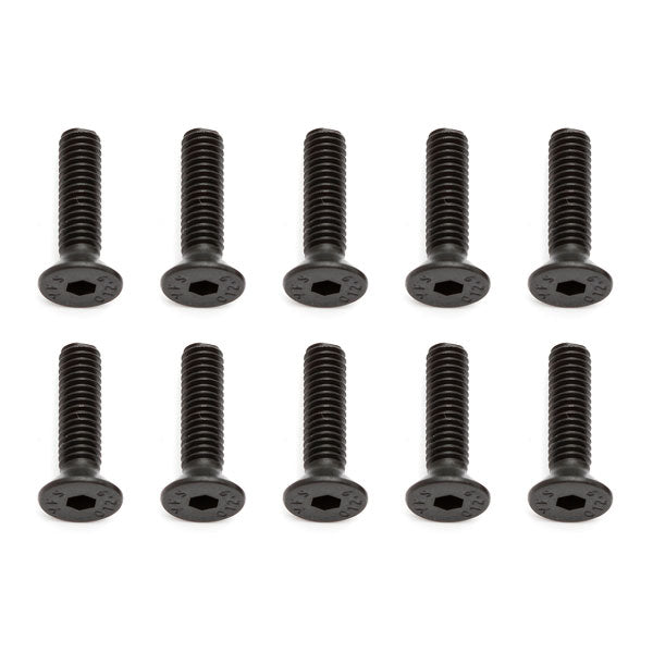 Team Associated M4 X 16mm Fhcs Screws(10) AS81263