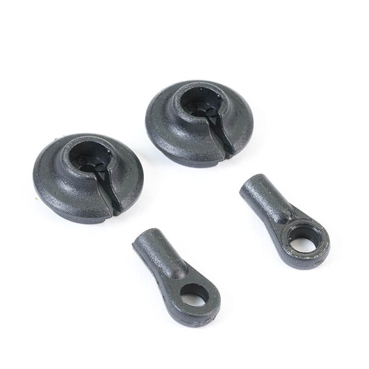 FTX Ramraider Shock Cups & Ends (2Pc) FTX10219