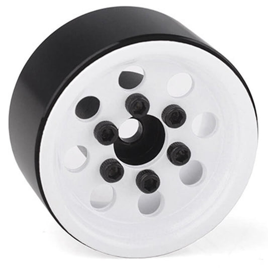 RC4WD Stamped Steel 1.0" Pro8 Beadlock Wheels (White) Z-W0357