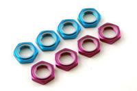 Fastrax 17mm X 1.25 Blue Serrated Wheel Nuts (4pcs) FAST926B