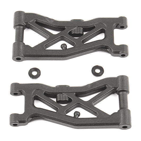 Team Associated B74/B74.1 Ft Front Suspension Arms Carbon Fibre AS92297