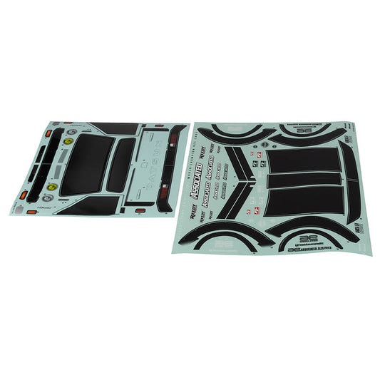 Team Associated Apex 2 Sport Datsun 620 Decal Sheet AS31932