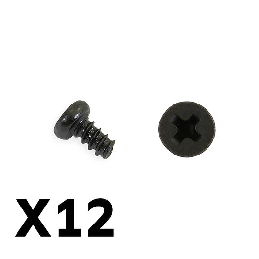 FTX Tracer Pan Head Self Tapping Screws Pbho2.3*4mm FTX9756