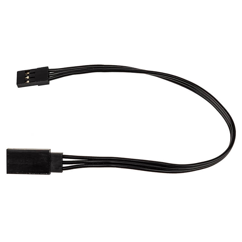 Reedy 175mm Servo Extension Wire Black (6.89In) AS27165