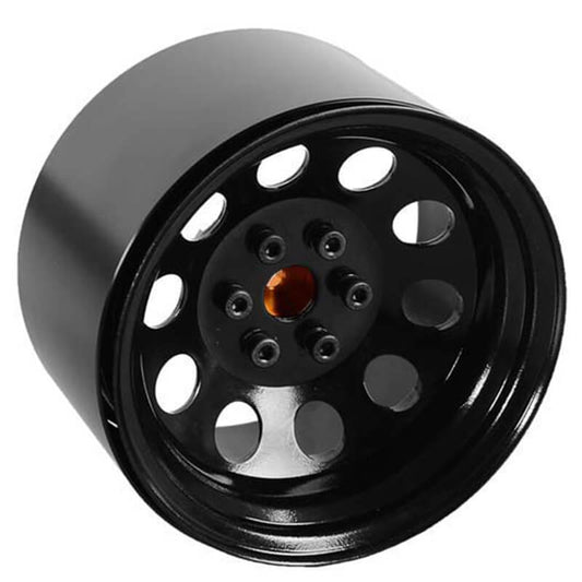 RC4WD Pro10 40 Series 3.8" Ste El Stamped Beadlock Wheel (Bla Z-W0056