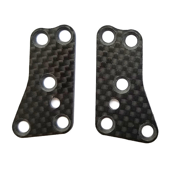 Team Associated RC8B3.2 Ft Fr.Upper Susp. Arm Inserts Carbon 1.2mm AS81444
