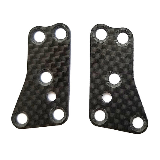 Team Associated RC8B3.2 Ft Fr.Upper Susp. Arm Inserts Carbon 1.2mm AS81444
