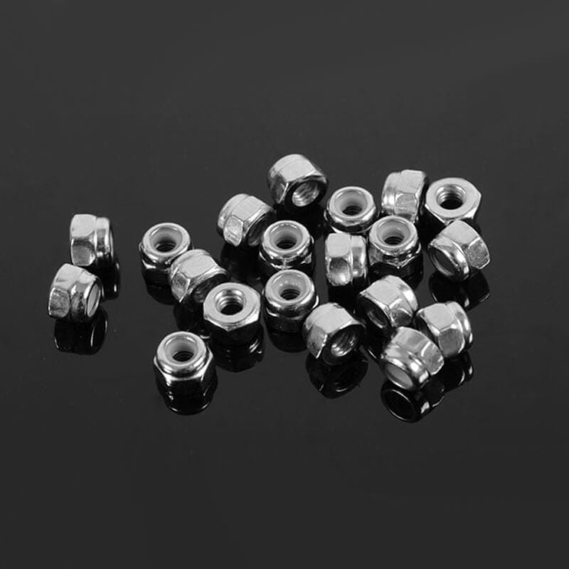 RC4WD Nylock Nut M2.5 (Silver) Z-S0005