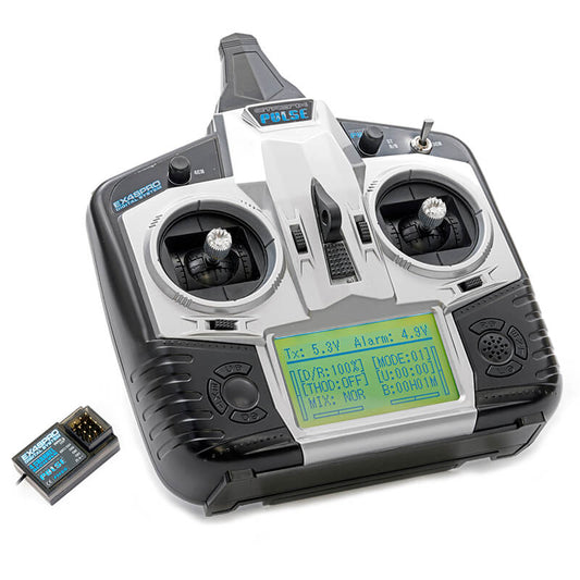 Etronix Pulse Ex4G 4Ch 2.4Ghz Fhss Stick Radio System ET1111