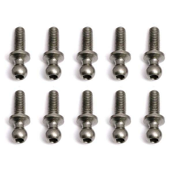 Team Associated Ballstud Long Neck 8mm (10) (Rc10B6/6.1/SC6.1/T6.1/Tc5/6.2/7/7.1/7.2/10F6/12R6) AS31284