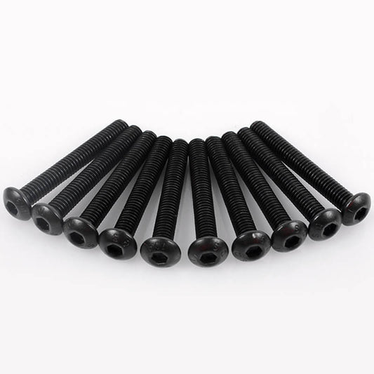 RC4WD Steel Button Head Cap Screws M4 X 30mm (10) Z-S1392