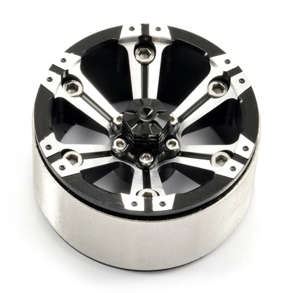 Fastrax 1.9" Heavy Duty Split 6-Spoke Alloy Beadlock Wheels (X2) FAST0145