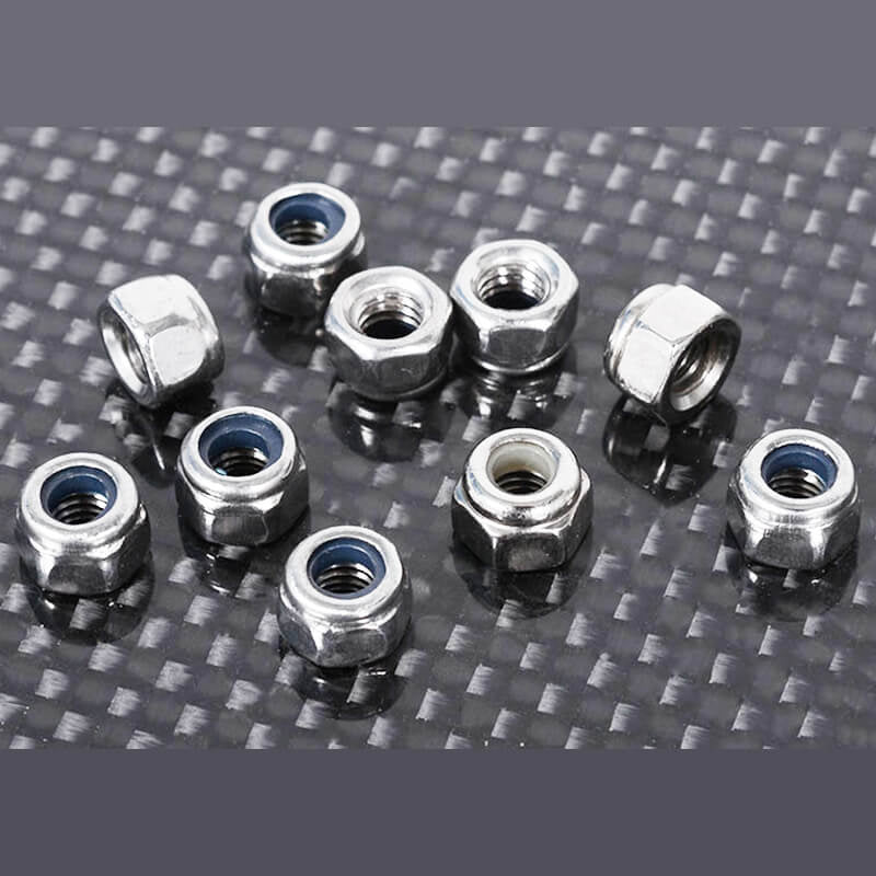 RC4WD Nylock Nuts M4 (Silver) Z-S1265
