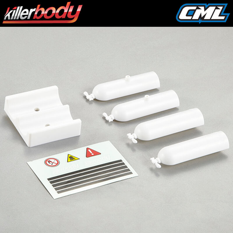 Killerbody Plastic Oxygen Bottle Set KB48430