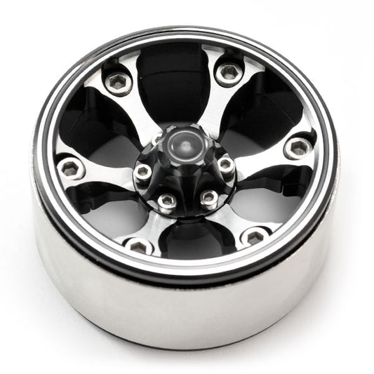 Fastrax 1.9" Heavy Duty 6-Spoke Alloy Beadlock Wheels (X2) (106G Each) FAST0144