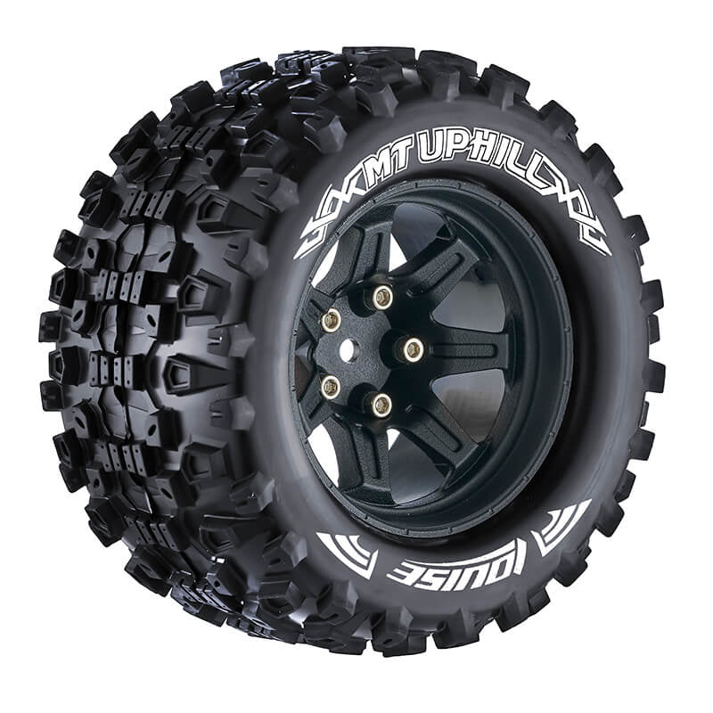 Louise RC MT-Uphill 1:10 Soft Hex 14mm Black Arrma Granite L-T3204SBM
