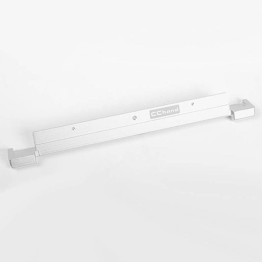 RC4WD Slick Metal Rear Bumper for Js Scale 1:10 Range Rover Classic Body (Silver)