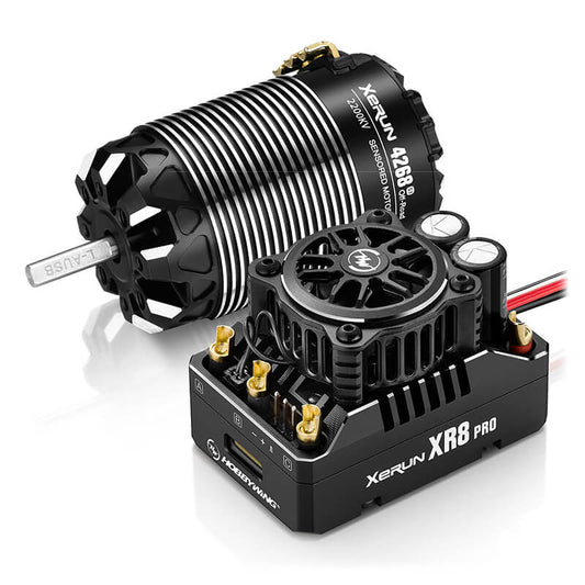 Hobbywing Combo Xr8 Pro G3 ESC & 4268 G3 2200kv Motor HW38020433
