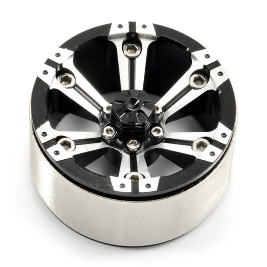 Fastrax 1.9" Heavy Duty Split 6-Spoke Alloy Beadlock Wheels (X2) FAST0145