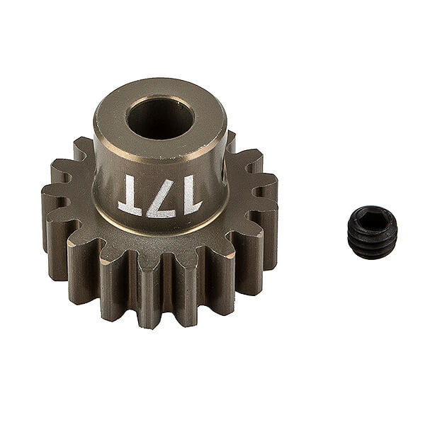 Team Associated Ft Pinion Gear 17T Mod 1, 5mm Shaft - Aluminium AS89599