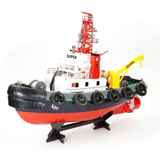 Heng Long Tug Work Boat 5Ch 2.4Ghz w/Water Hose Function HL3810