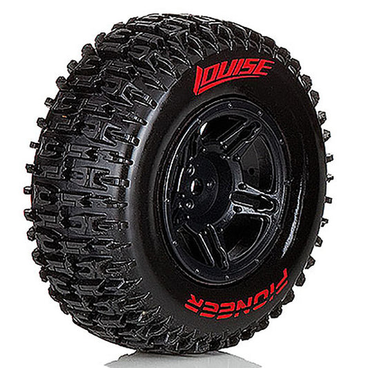 Louise RC Sc-Pioneer 1:10 RR Soft Slash RR , Slash 4*4 F/R Black L-T3148SBTR