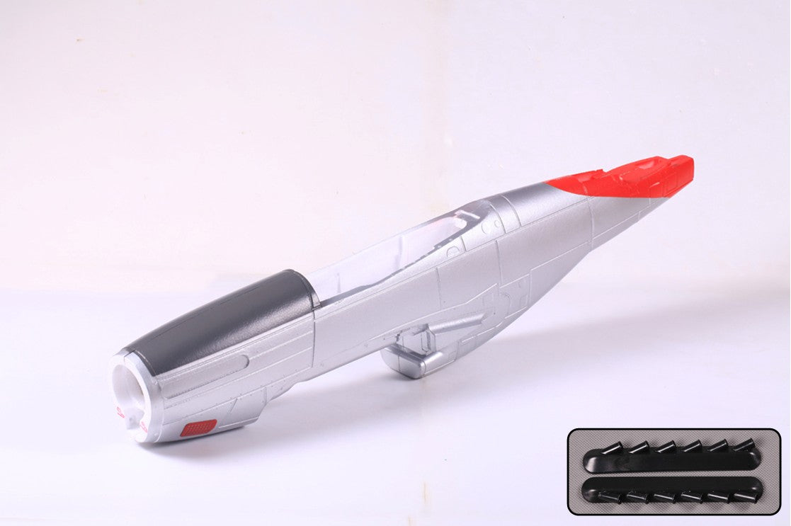 FMS P51 V7/V8 Red Tail Fuselage w/Plastic Parts Installed FS-SU101RT