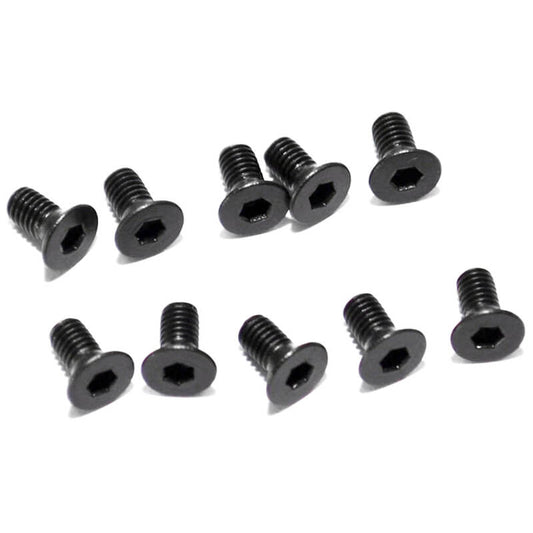 RC4WD Steel Flat Head Socket Cap Screw M3 X 6mm (10) Z-S0648