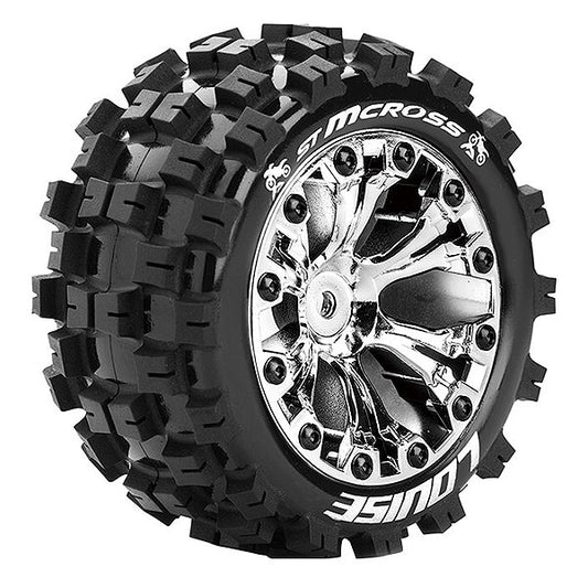 Louise RC St-Mcross 1:10 Soft Bearing Chrome Gp Jato 2Wd Fr L-T3272SCB