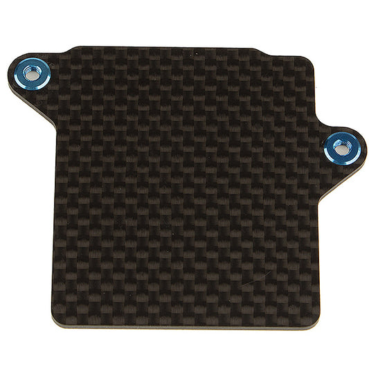Associated B74.1 Ft ESC Tray Chassis V2 Carbon Fibre AS92259