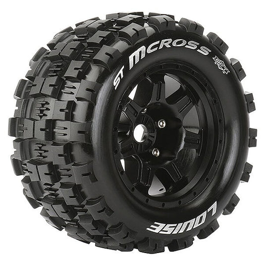 Louise RC St-Mcross 1:8 Sport 0" Offset Hex 17mm Black L-T3327B