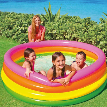 INTEX Sunset Glow Inflatable Paddling Pool 5.5ft 56441NP