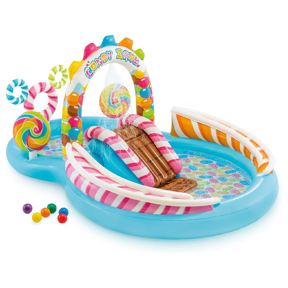 Intex Candy Zone Inflatable Play Centre Paddling Pool