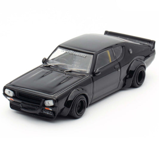 Inno64 Nissan Skyline 2000 GT-R (KPGC10) Kenmeri Black 1:64 Diecast Car