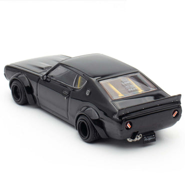 Inno64 Nissan Skyline 2000 GT-R (KPGC10) Kenmeri Black 1:64 Diecast Car