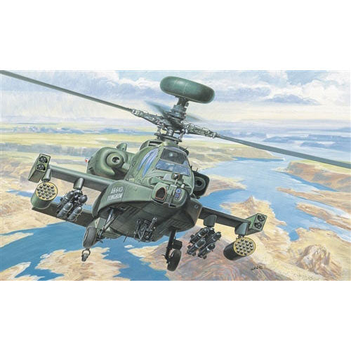 ITALERI AH-64 D Apache Longbow Helicopter 080 1:72 Aircraft Model Kit