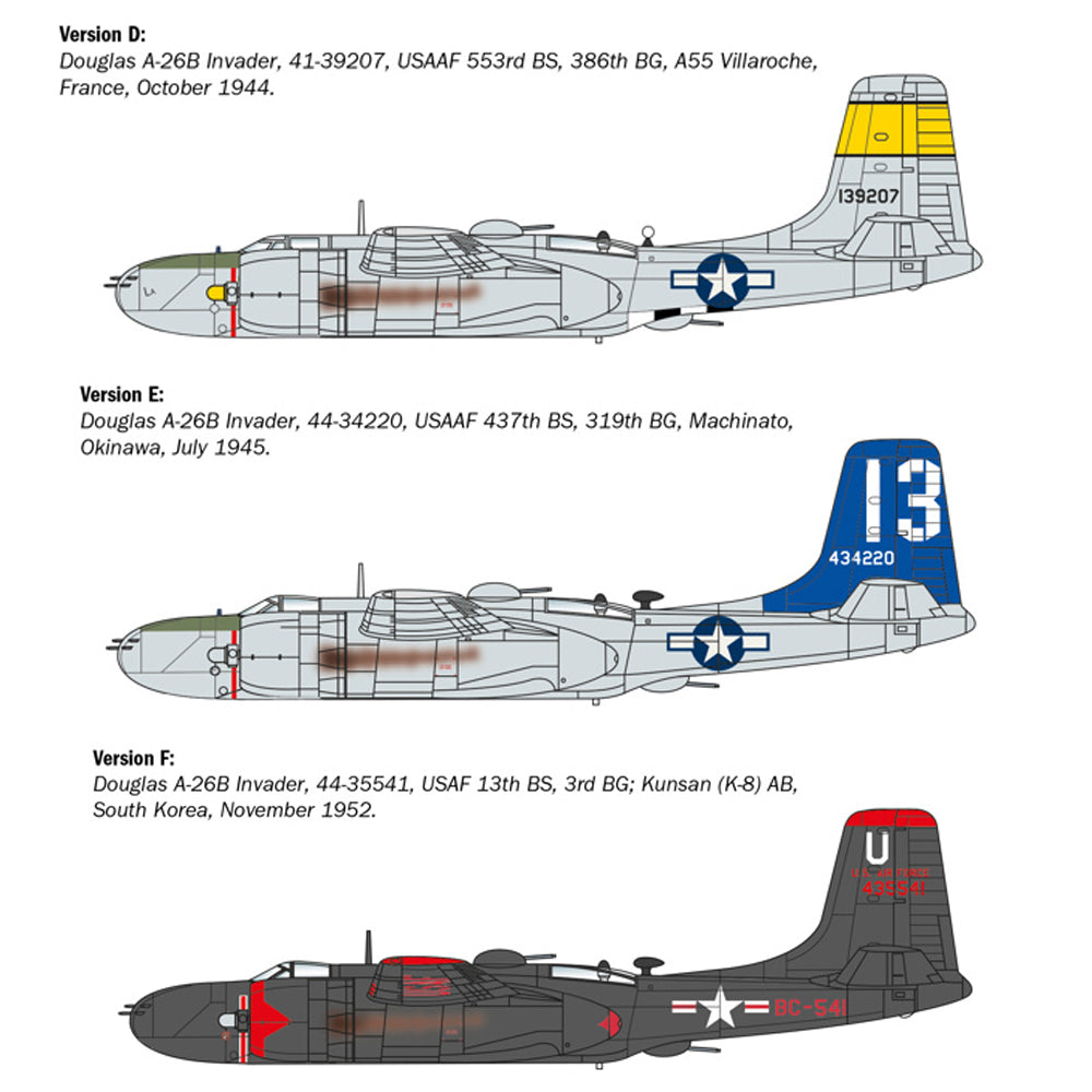 Italeri 1274 A-26 A/B Invader 1:72 Model Kit