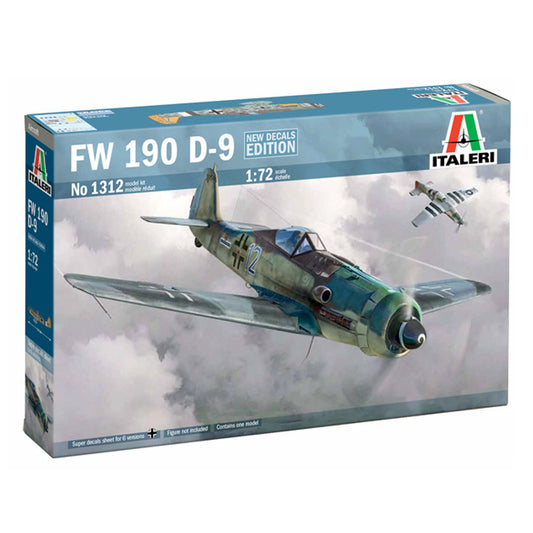 Italeri 1312 Focke-Wulf Fw190 D-9 1:72 Model Kit