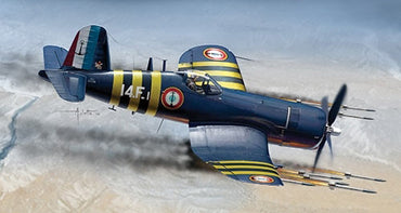 ITALERI F4U-7 Corsair 1313 1:72 Aircraft Model Kit
